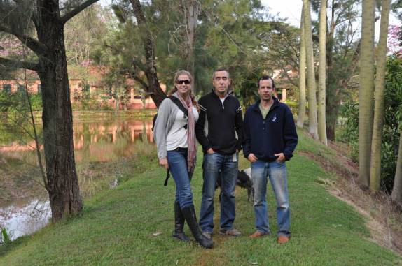 Com o Jorge na fazenda em Ribeirão Preto - SP